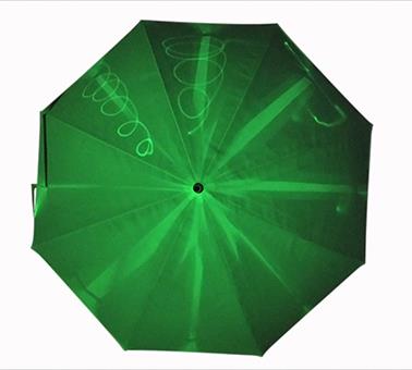 新荧光夜光质感直伞